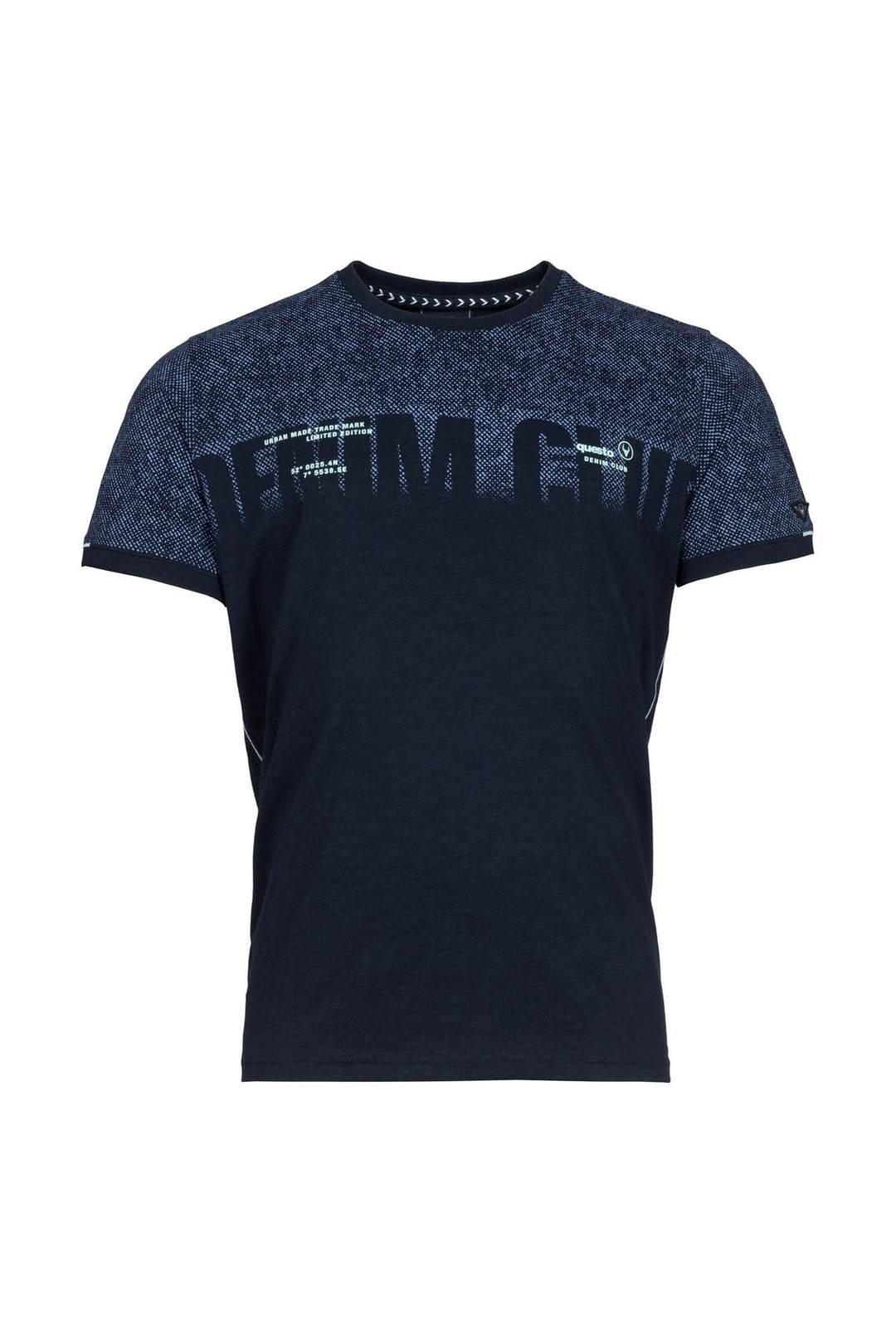 T-Shirt Herren bedruckte Schulter- und Ärmelpartie