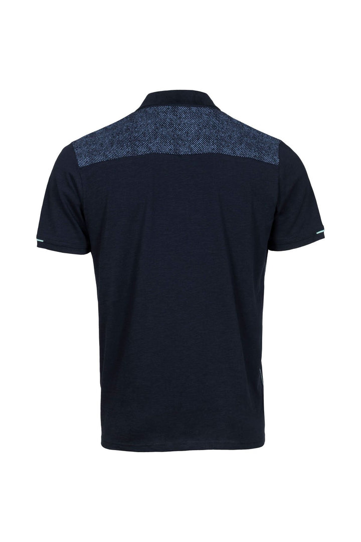 Poloshirt Herren Brustprint Lettering