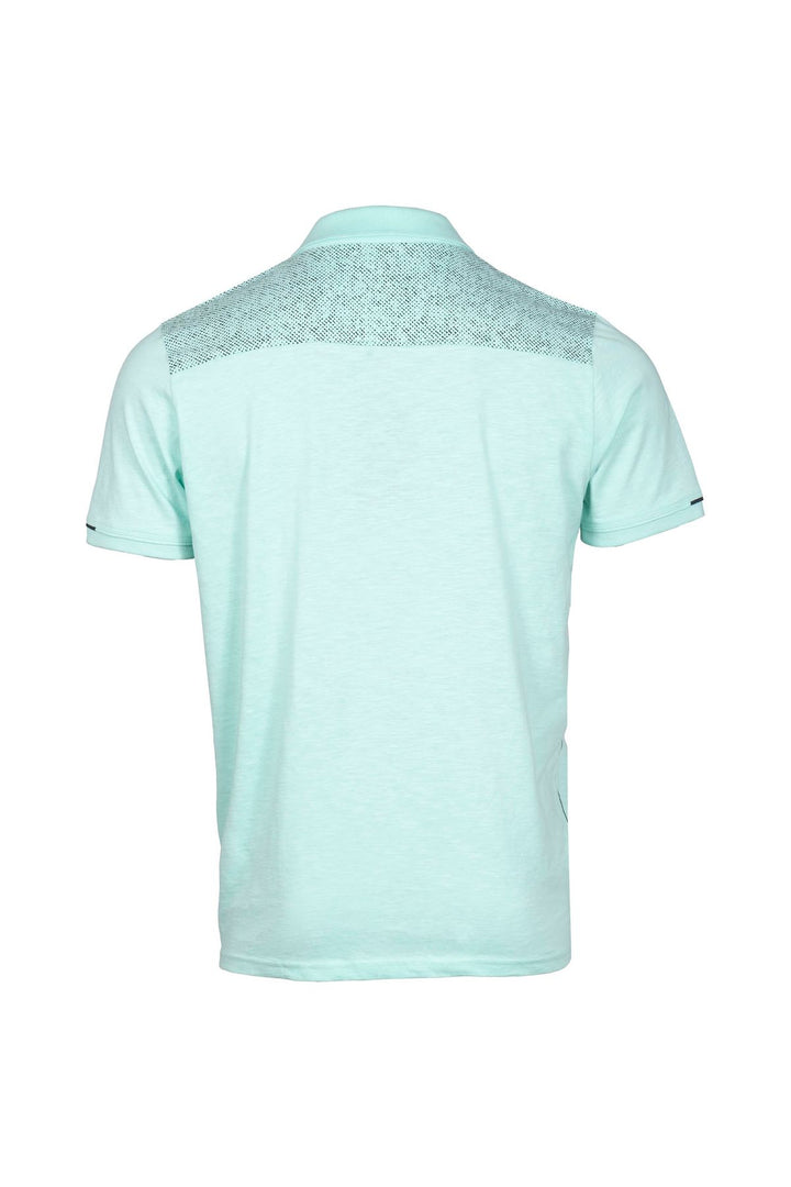 Poloshirt Herren Brustprint Lettering