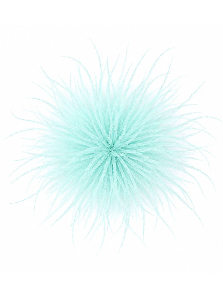 Federblüte Haarclip und Brosche