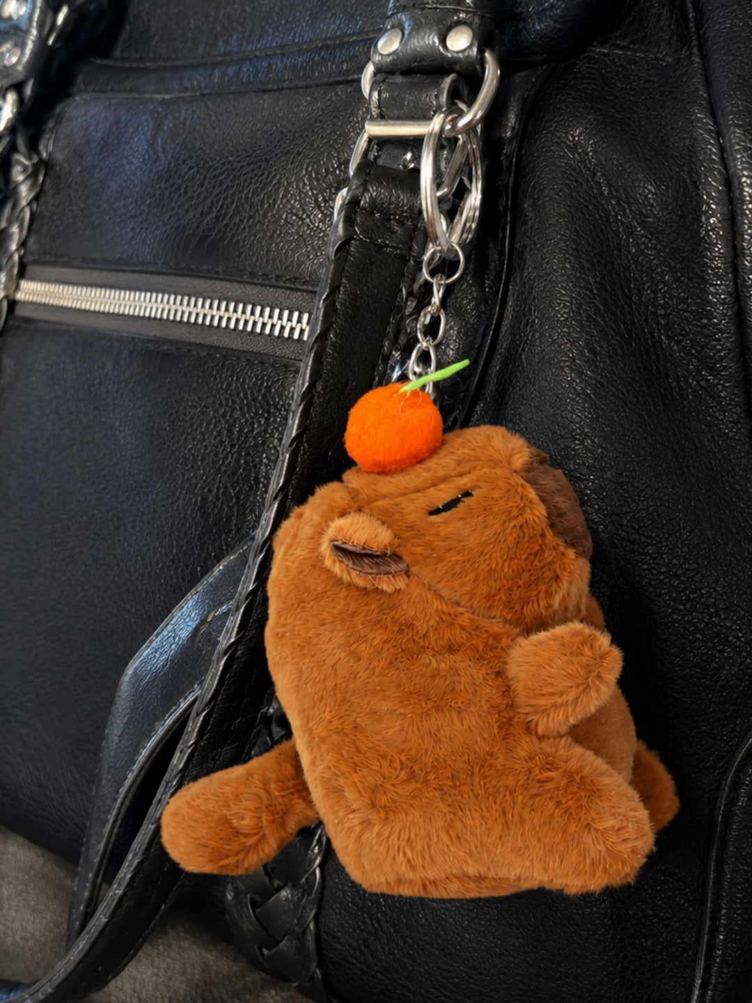 Capybara Orange Anhänger