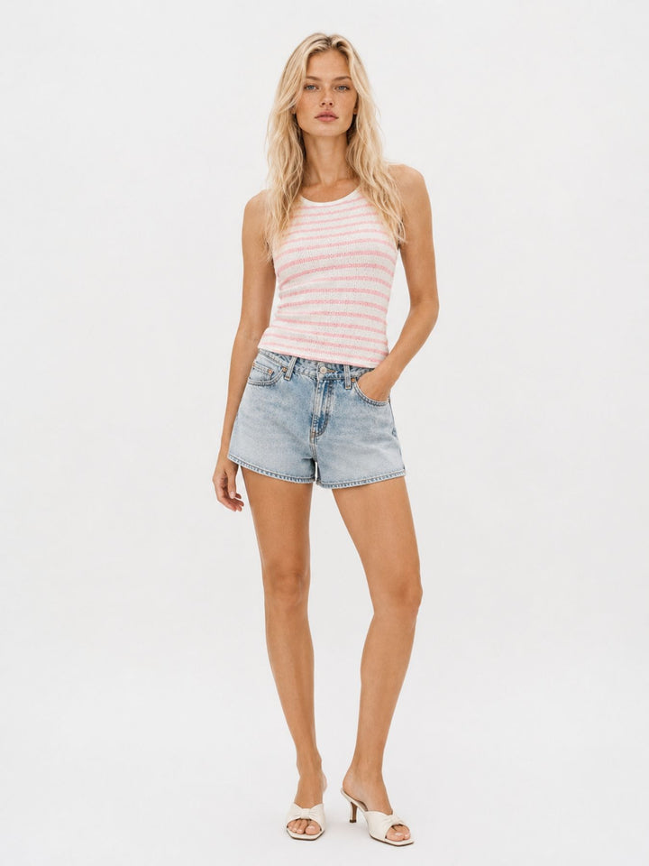 Zabaione Damen Crinkle Top ärmelllos