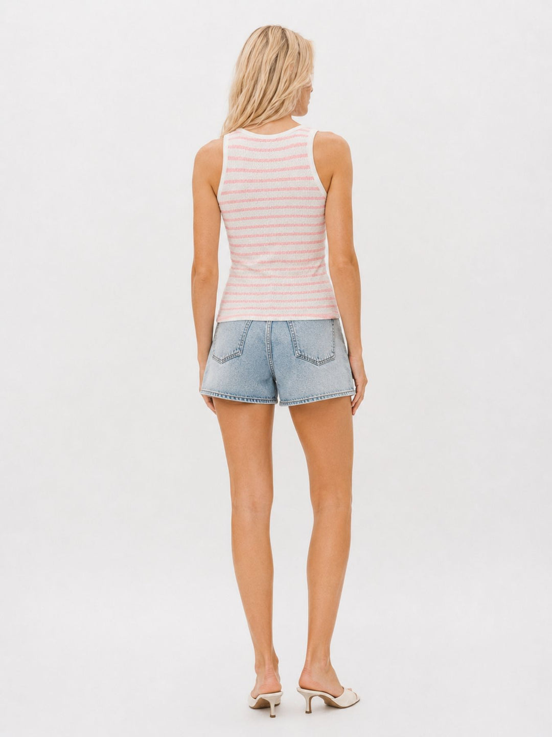Zabaione Damen Crinkle Top ärmelllos