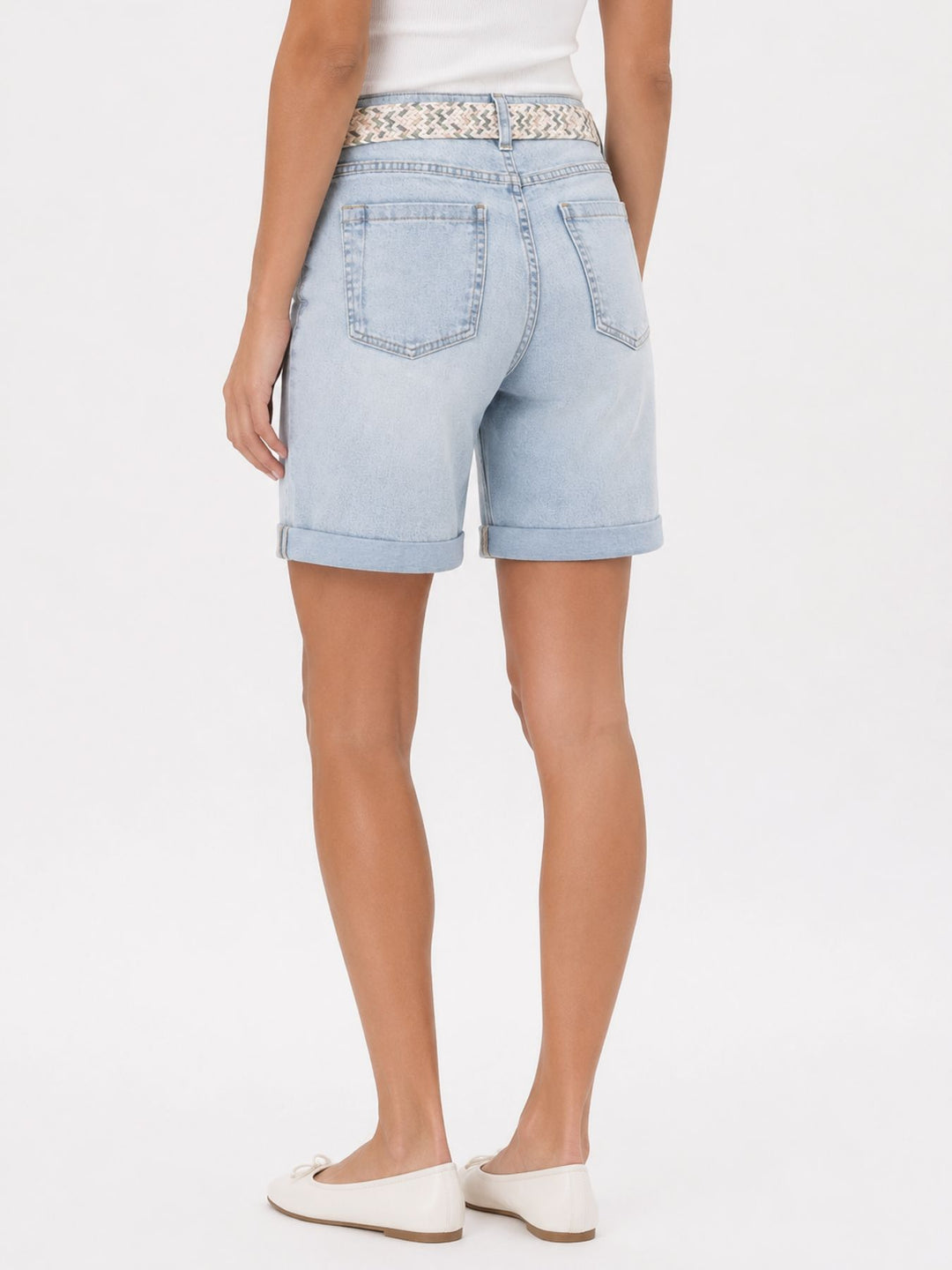 Damen, Kurze Hose Denim