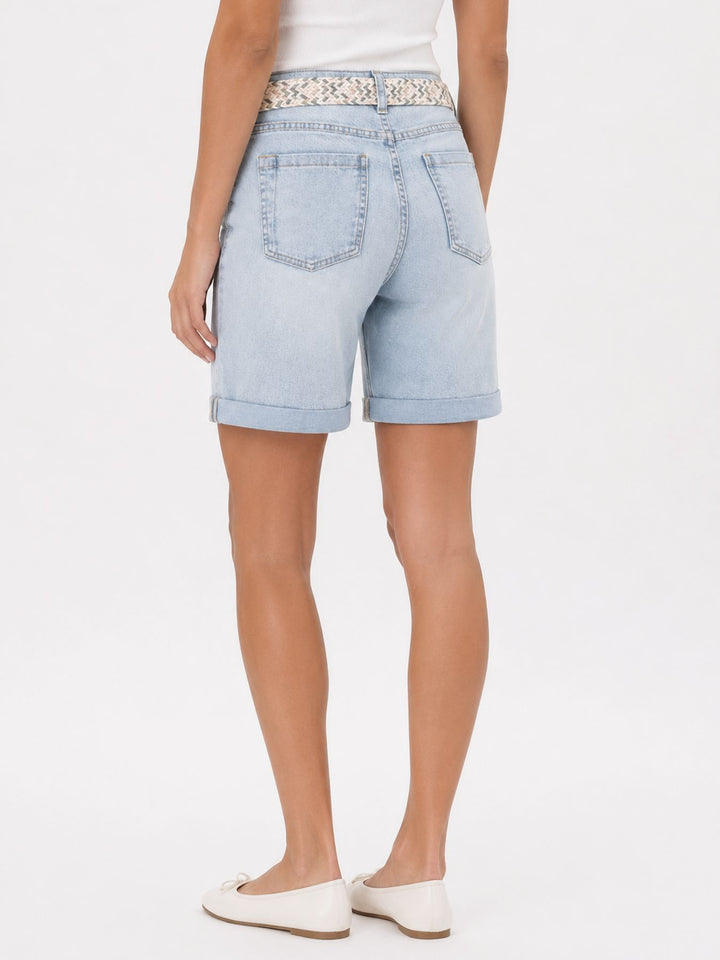 Damen, Kurze Hose Denim