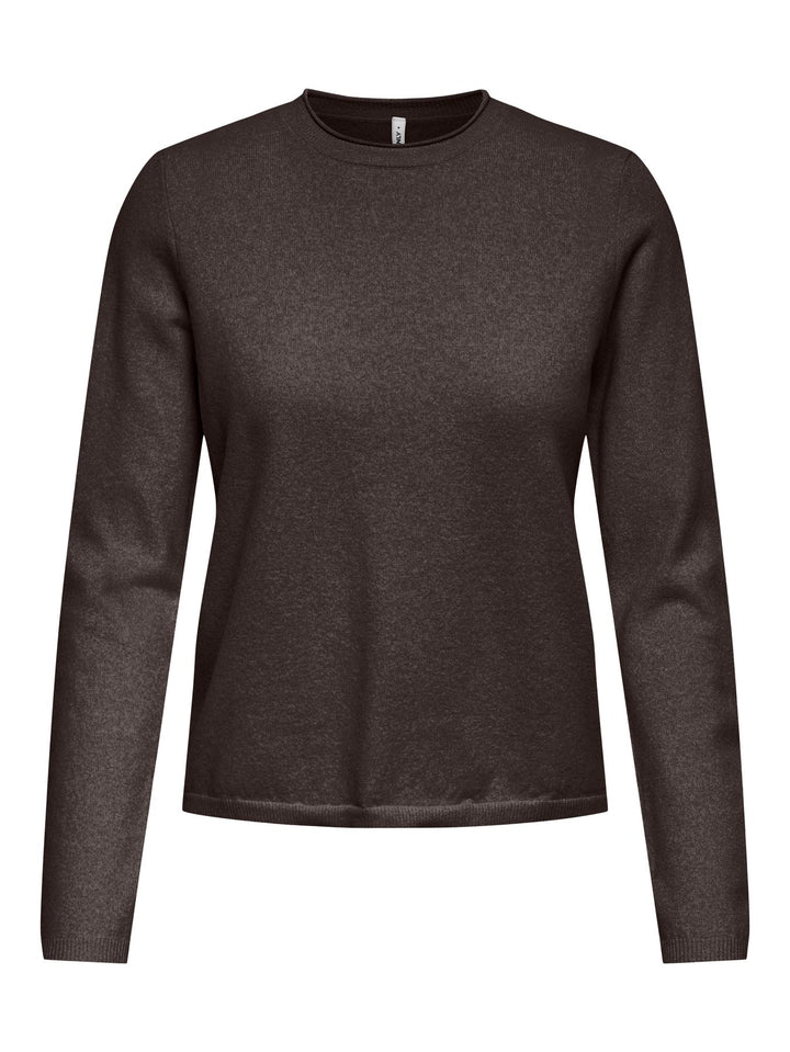 Strickpulli Damen ONLLOYAL LS ONECK KNT NOOS