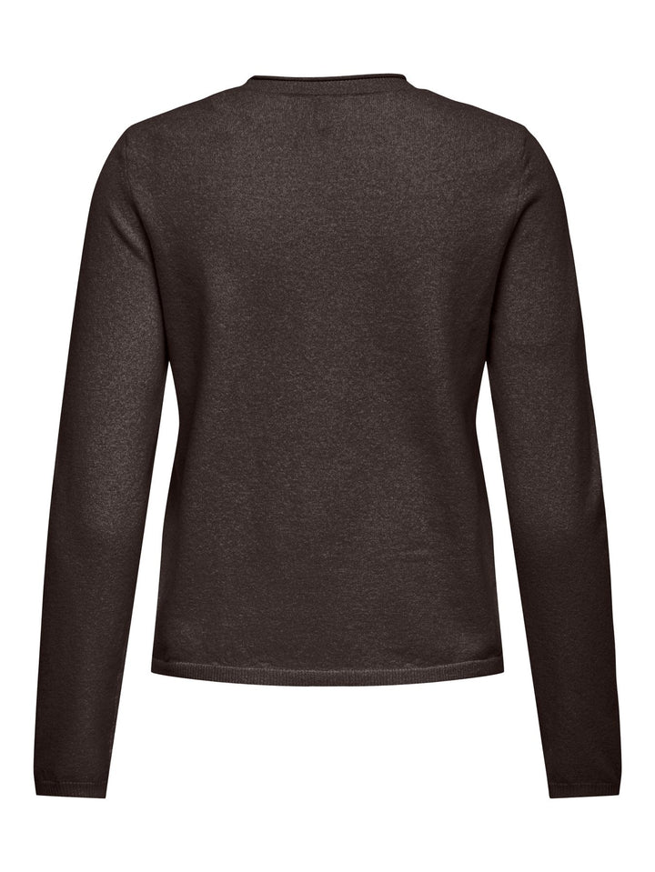 Strickpulli Damen ONLLOYAL LS ONECK KNT NOOS