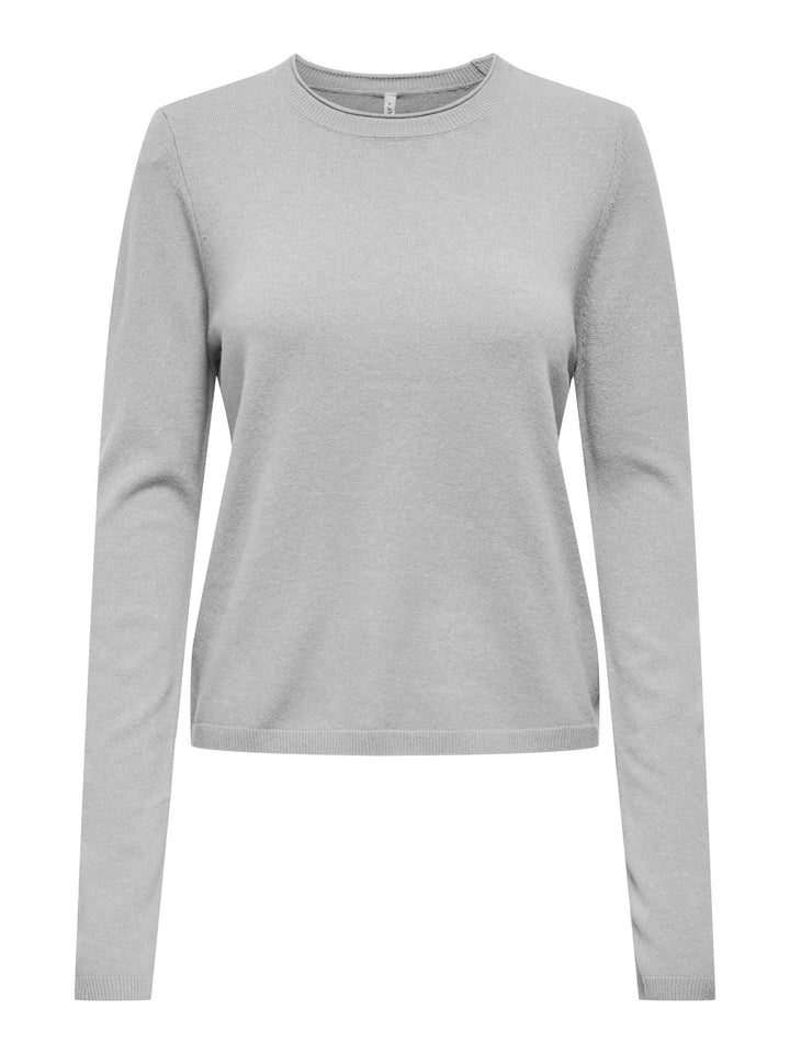 Strickpulli Damen ONLLOYAL LS ONECK KNT NOOS