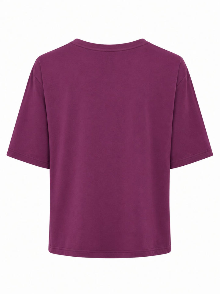 ONLBAMBOO S/S O-NECK TOP CC JRS Fig