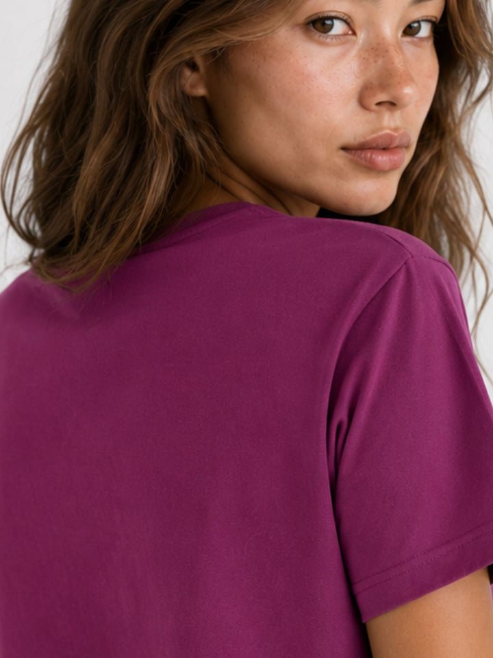 ONLBAMBOO S/S O-NECK TOP CC JRS Fig