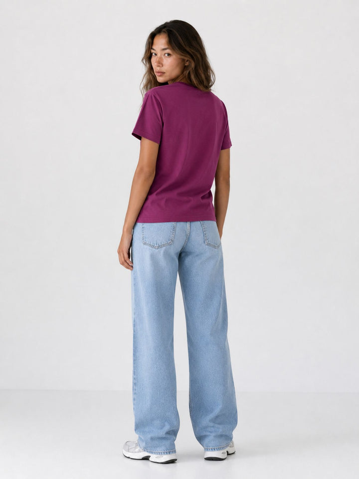 ONLBAMBOO S/S O-NECK TOP CC JRS Fig