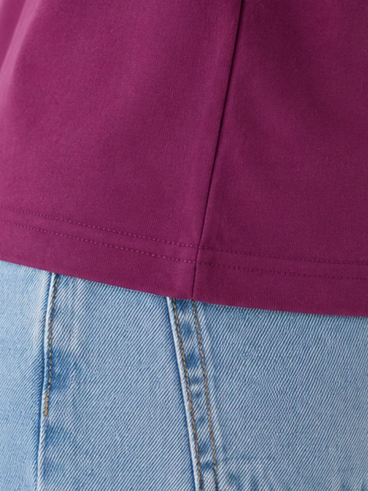 ONLBAMBOO S/S O-NECK TOP CC JRS Fig