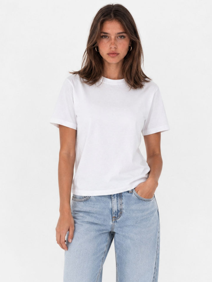 ONLBAMBOO S/S O-NECK TOP CC JRS