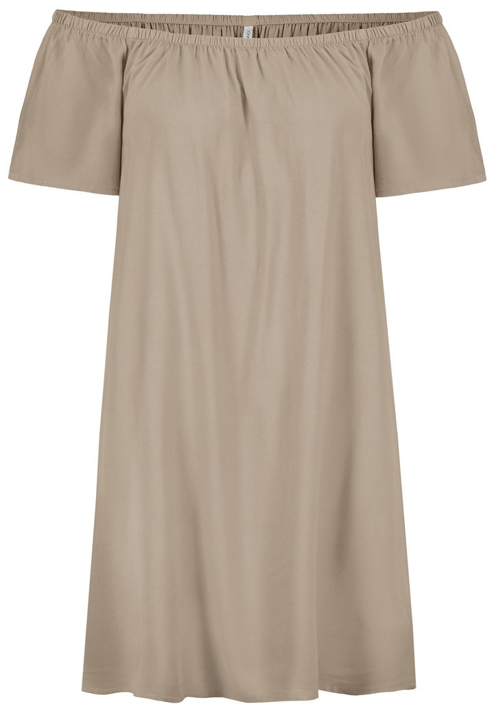 Kleid Damen Carmendekoltee