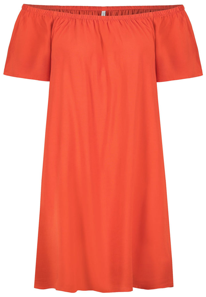 Kleid Damen Carmendekoltee