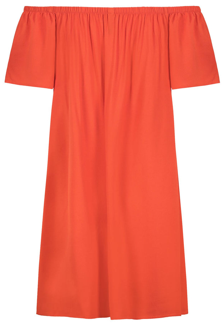 Kleid Damen Carmendekoltee