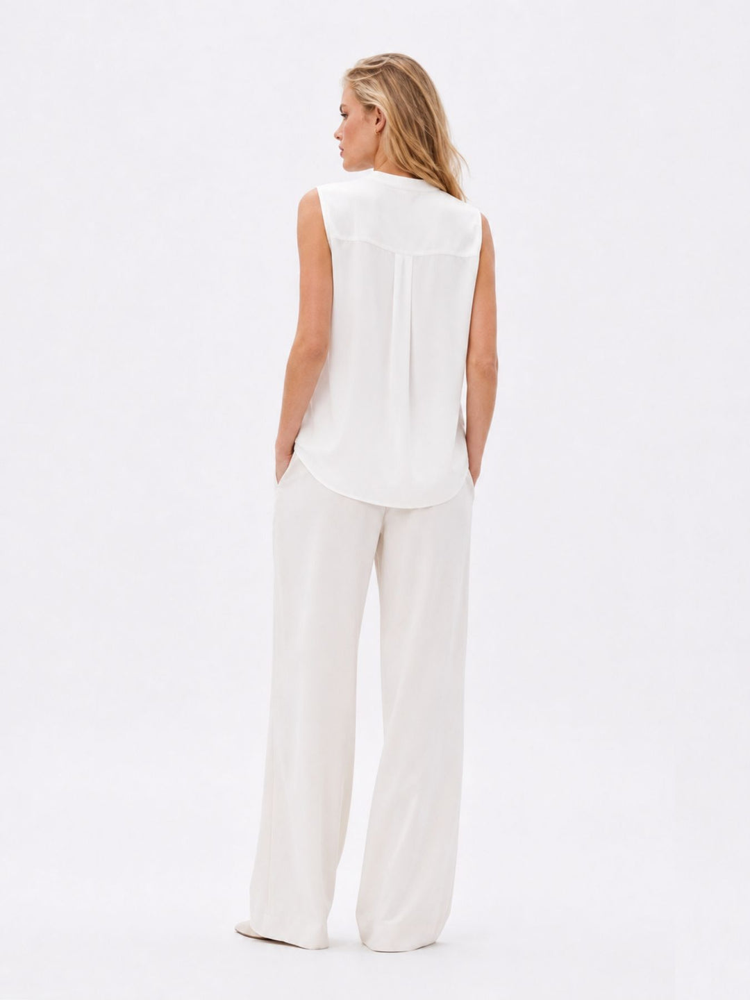 Damen, Bluse kurzarm