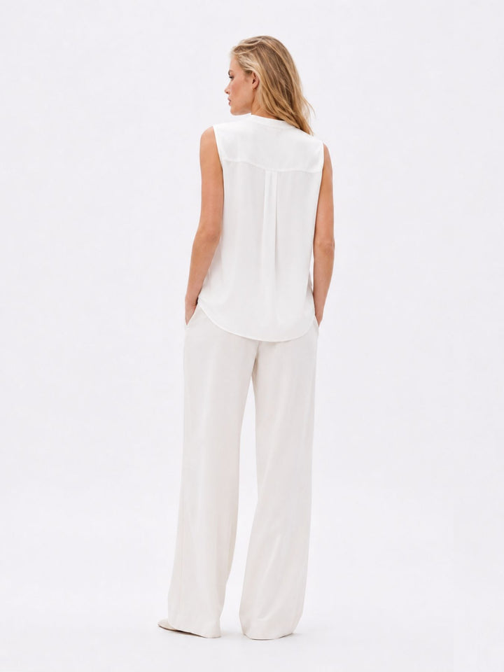 Damen, Bluse kurzarm