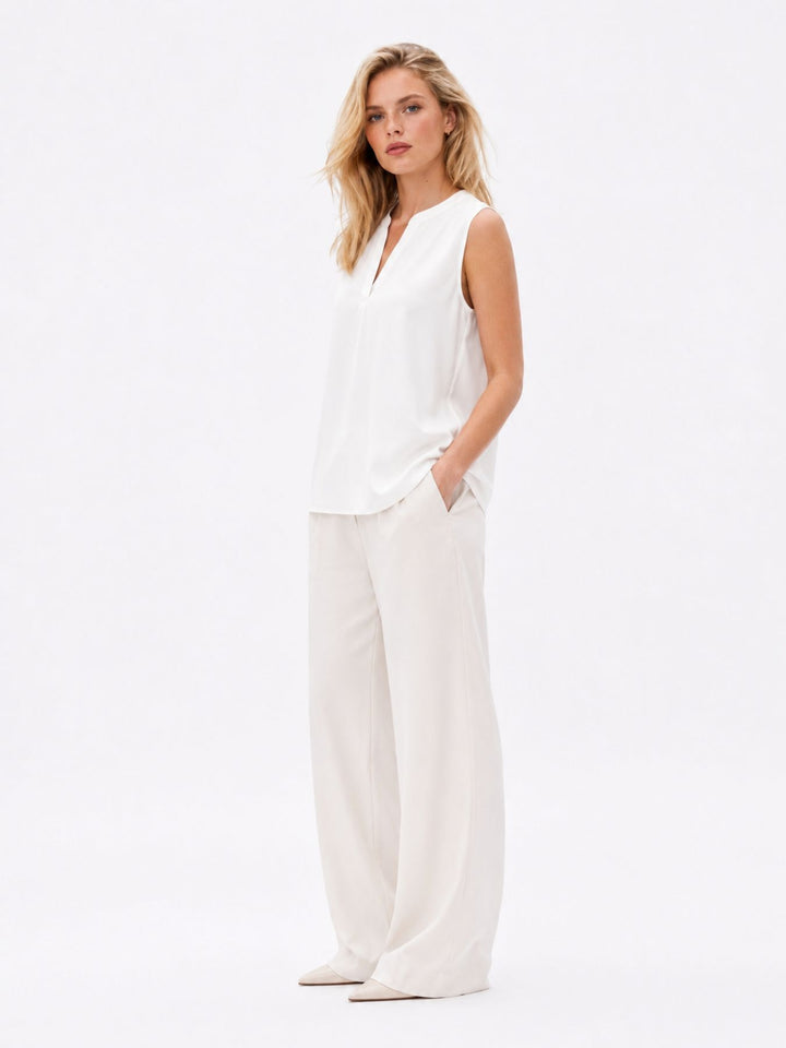 Damen, Bluse kurzarm