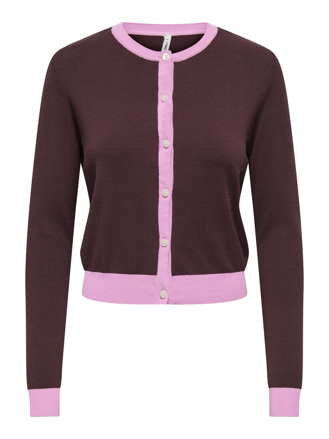 ONLCONTA LS O-NECK CARDIGAN CC KNT Phalaenopsis/Fudge
