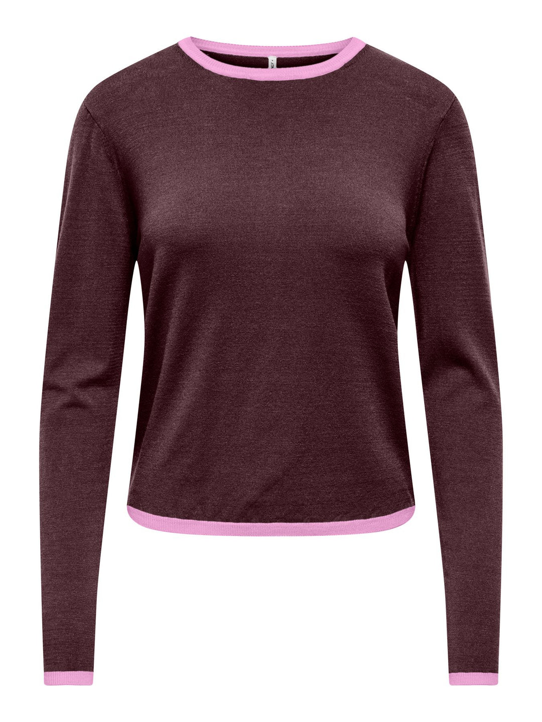 ONLCONTA LS DETAIL O-NECK CC KNT