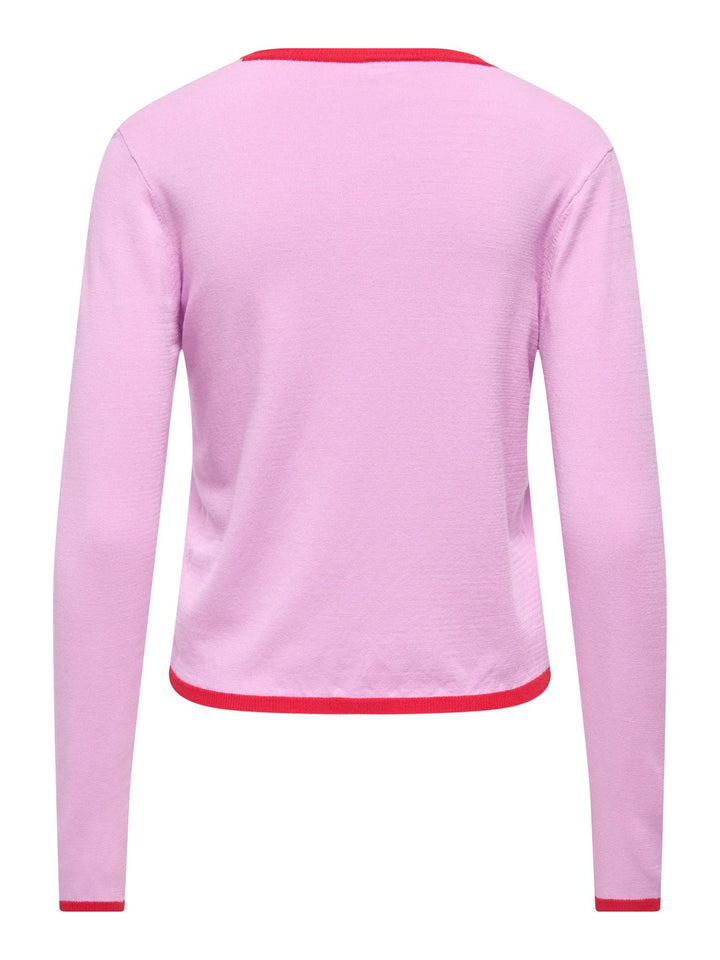 ONLCONTA LS DETAIL O-NECK CC KNT