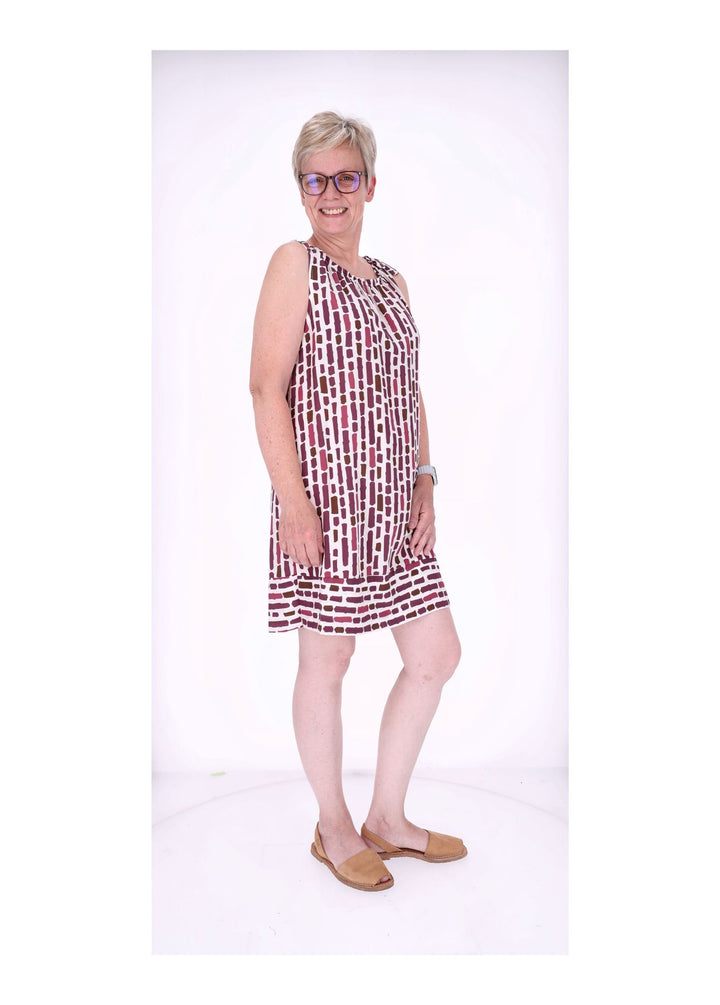 Trägerkleid Damen AOP Grafisch