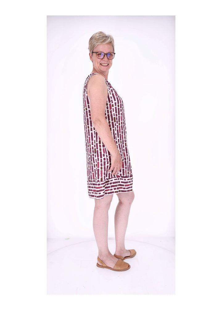 Trägerkleid Damen AOP Grafisch