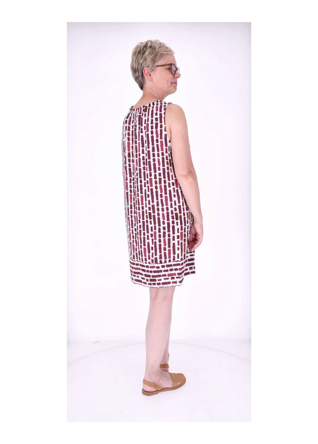 Trägerkleid Damen AOP Grafisch