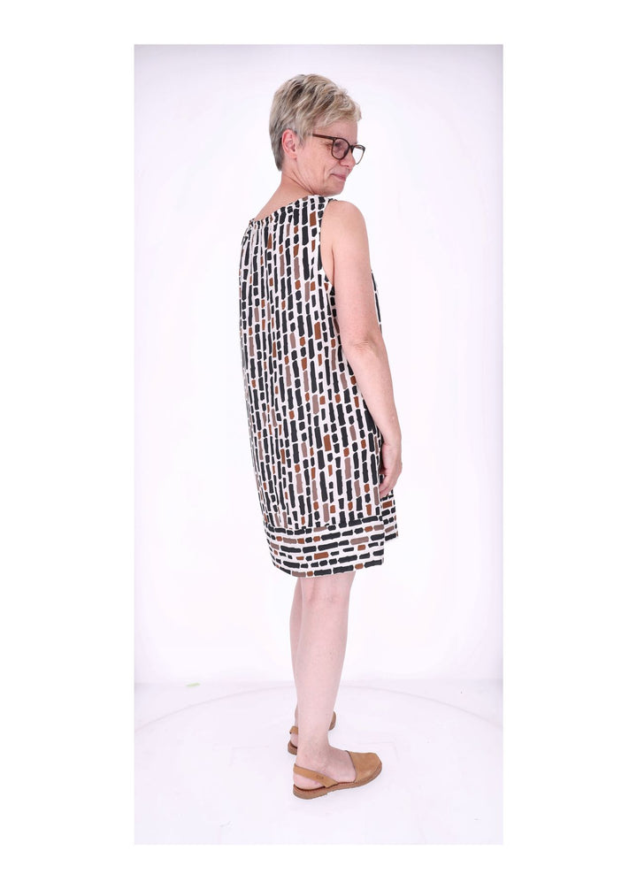 Trägerkleid Damen AOP Grafisch