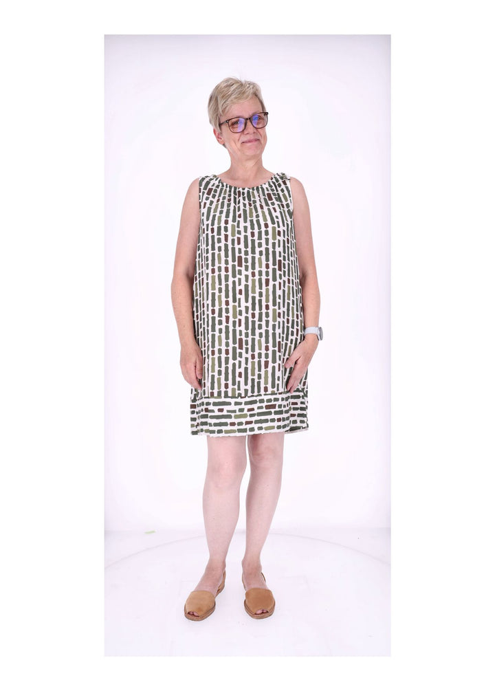 Trägerkleid Damen AOP Grafisch