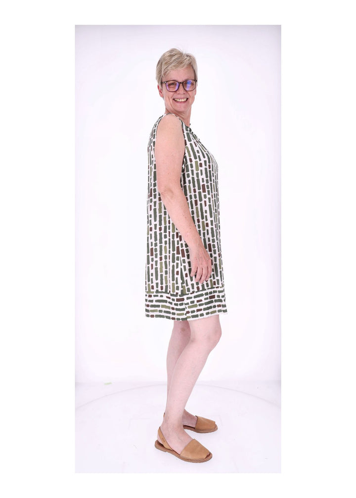 Trägerkleid Damen AOP Grafisch