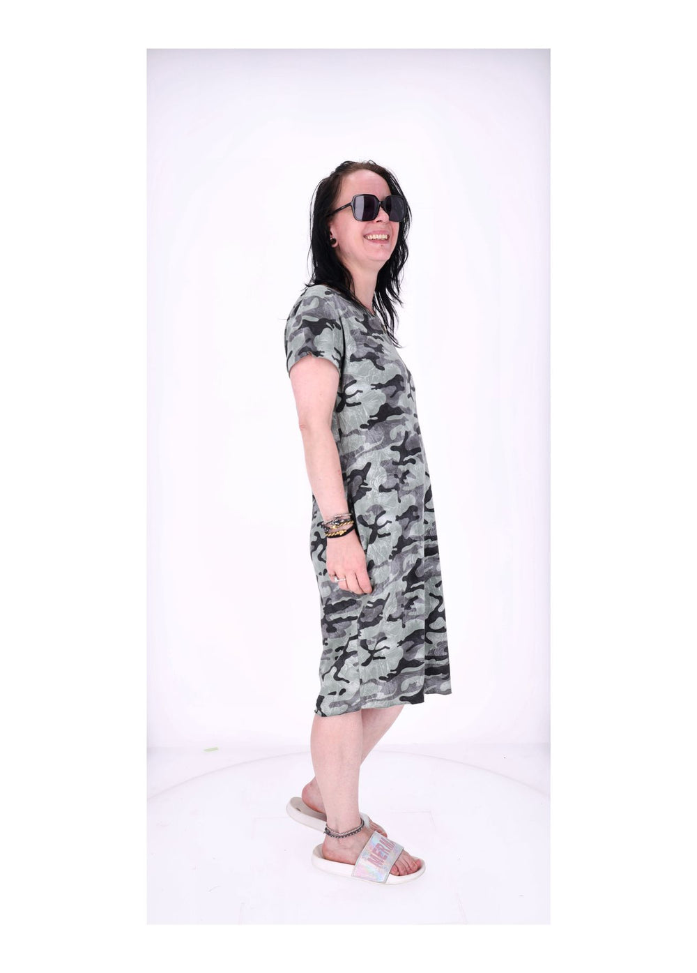 Kleid Camouflage