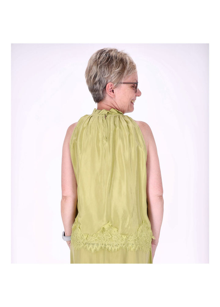 Top Damen Lingerie Spitze am Bund