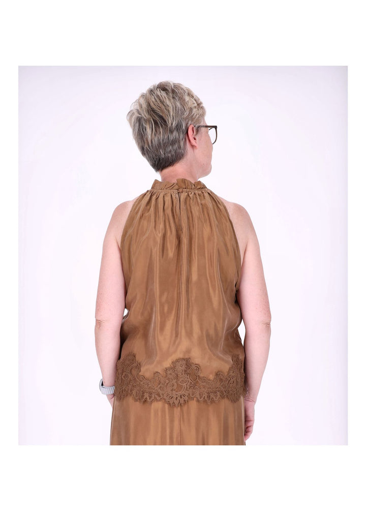 Top Damen Lingerie Spitze am Bund