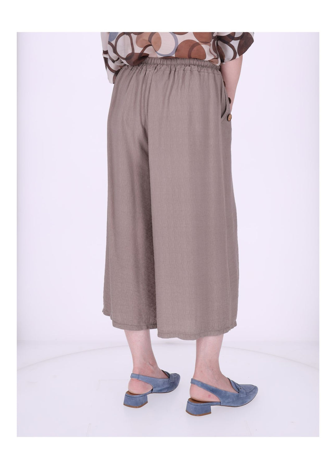 Culotte Damen Knöpfe an Tasche