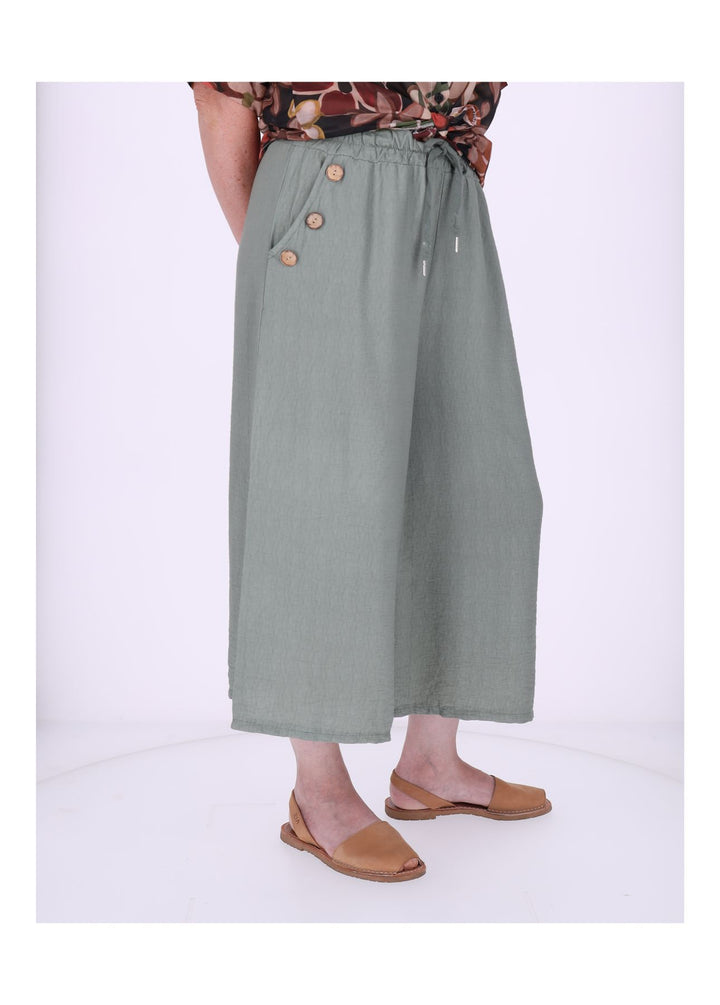 Culotte Damen Knöpfe an Tasche