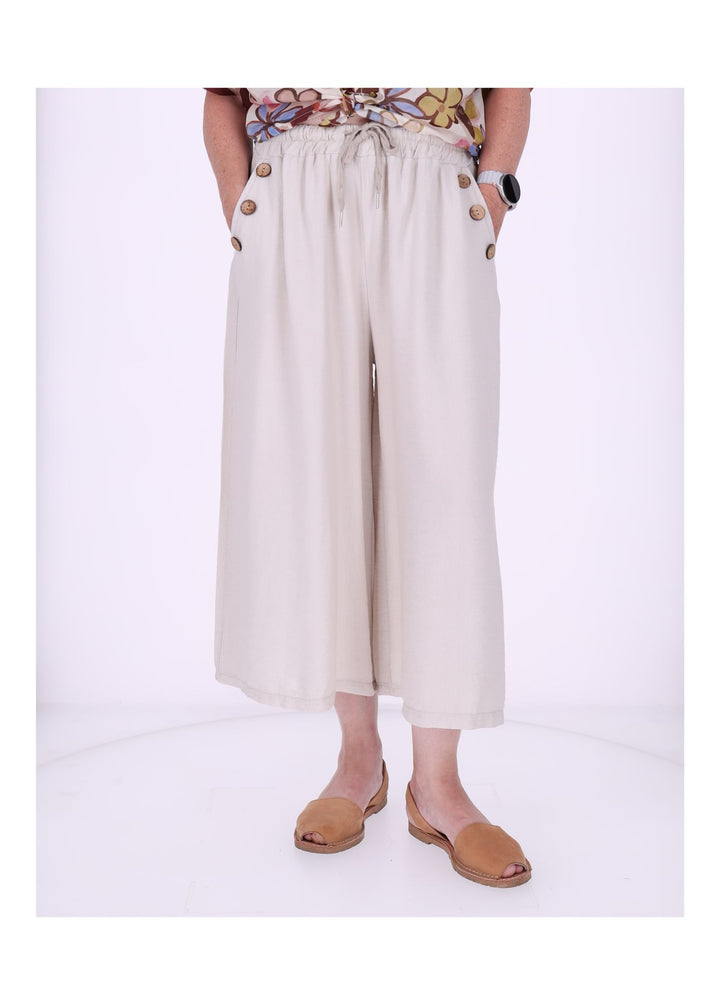 Culotte Damen Knöpfe an Tasche