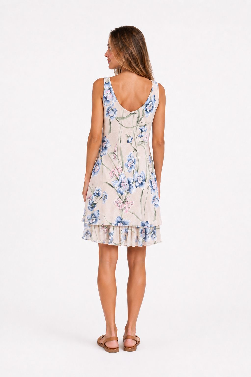 Kleid crashed double layer