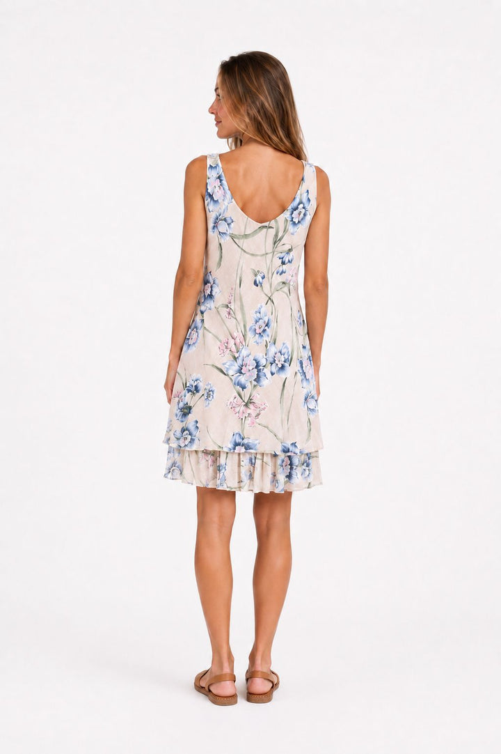 Kleid crashed double layer