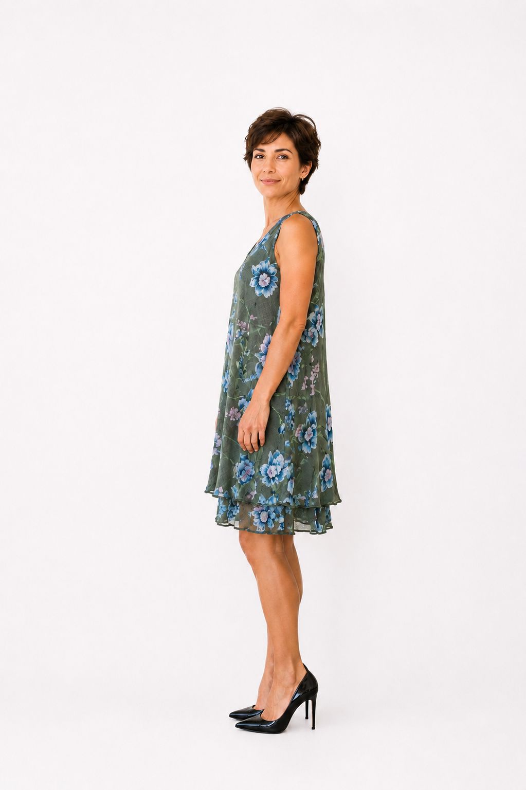 Kleid crashed double layer