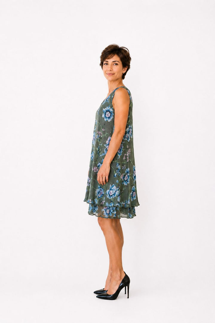 Kleid crashed double layer