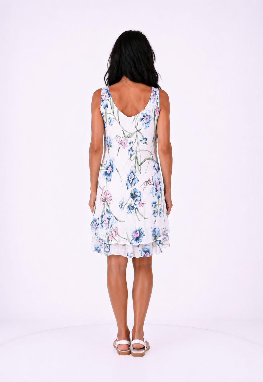 Kleid crashed double layer