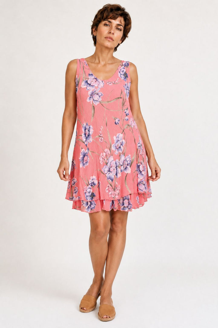 Kleid crashed double layer