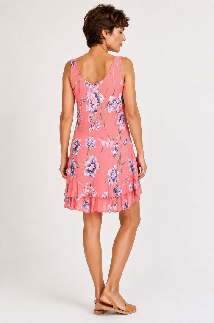 Kleid crashed double layer