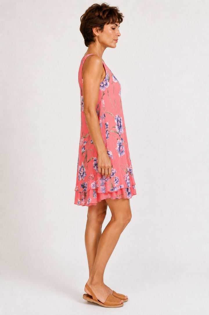 Kleid crashed double layer