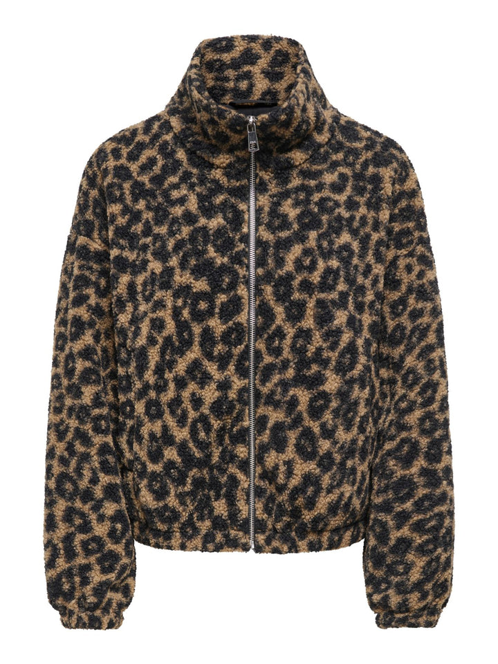 ONLTHEA TEDDY AOP JACKET CC OTW
