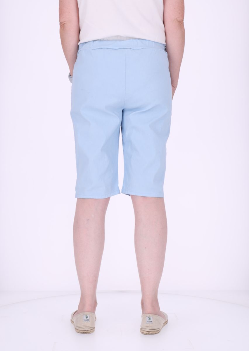 Short Damen Tunnelzug angedeutete Knopfleiste