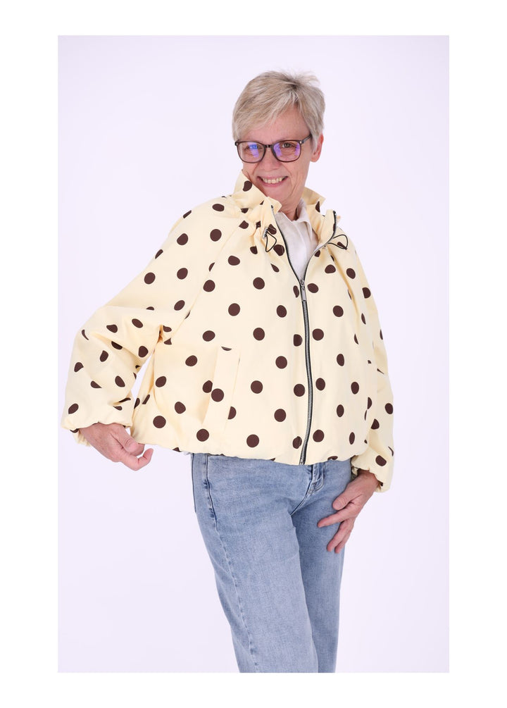 Jacke Damen AOP Punkte