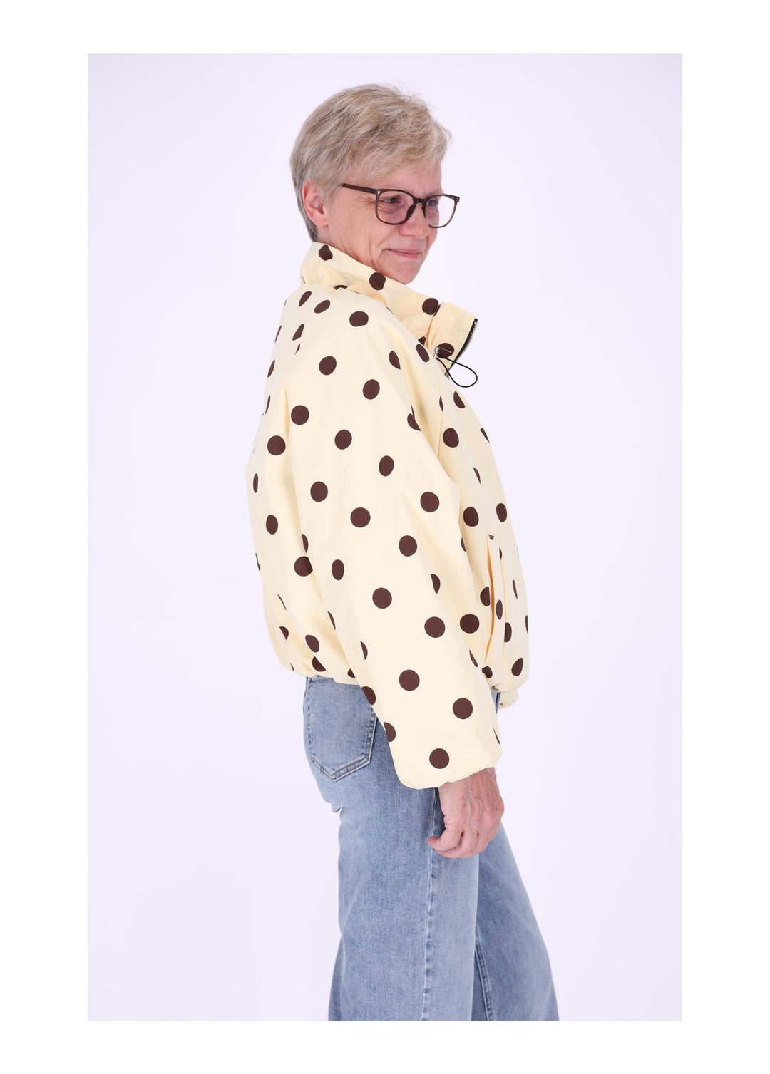 Jacke Damen AOP Punkte